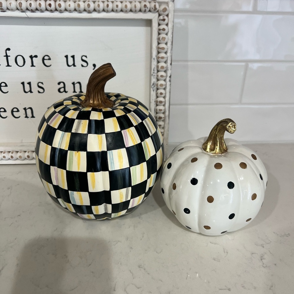 Mackenzie Childs Pumpkins